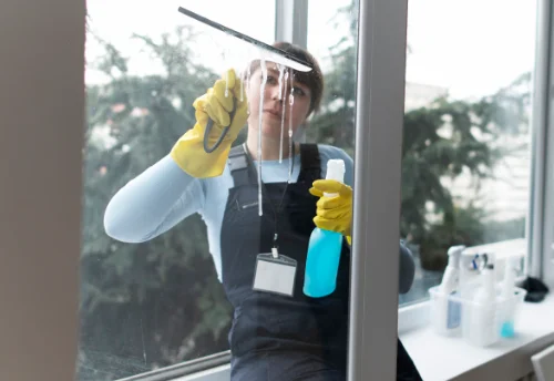 Nettoyage de vitres intérieures et extérieures à Minzac